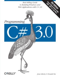 Cover image: Programming C# 3.0 5th edition 9780596527433