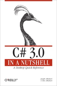 Cover image: C# 3.0 in a Nutshell 3rd edition 9780596527570