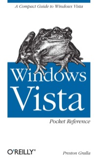 Cover image: Windows Vista Pocket Reference 1st edition 9780596528089