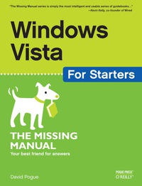 Cover image: Windows Vista for Starters: The Missing Manual 1st edition 9780596528263