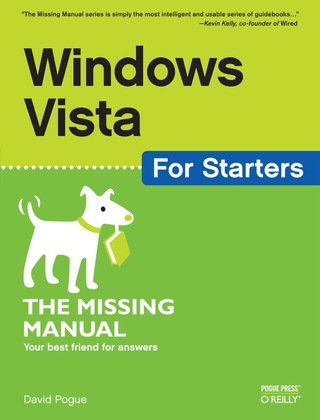 Cover image: Windows Vista for Starters: The Missing Manual 1st edition 9780596528263