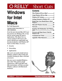 Cover image: Windows for Intel Macs 1st edition 9780596559151