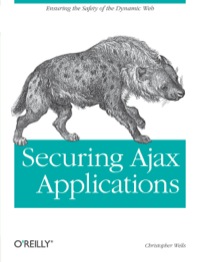 Cover image: Securing Ajax Applications 1st edition 9780596529314