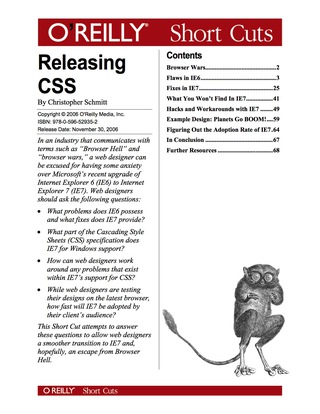 صورة الغلاف: Releasing CSS 1st edition 9780596559311