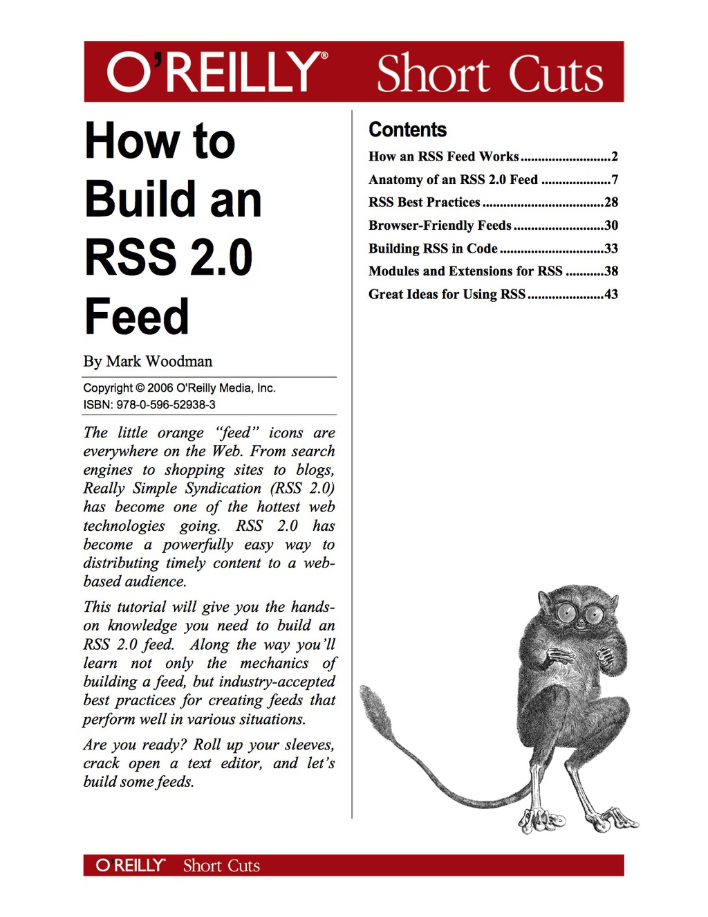 How to Build an RSS 2.0 Feed 1st Edition