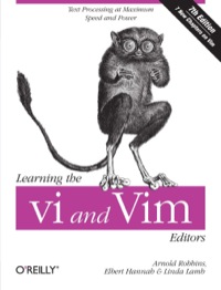 Cover image: Learning the vi and Vim Editors 7th edition 9780596529833