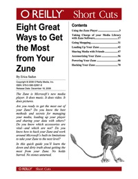 صورة الغلاف: Eight Great Ways to Get the Most from Your Zune 1st edition 9780596559519