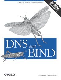 Cover image: DNS and BIND 5th edition 9780596100575