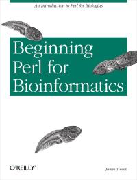 Omslagafbeelding: Beginning Perl for Bioinformatics 1st edition 9780596000806
