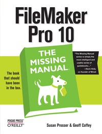 Imagen de portada: FileMaker Pro 10: The Missing Manual 1st edition 9780596154233