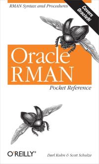 Imagen de portada: Oracle RMAN Pocket Reference 1st edition 9780596002336