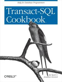 Cover image: Transact-SQL Cookbook 1st edition 9781565927568