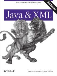 Cover image: Java and XML 3rd edition 9780596101497