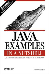 Cover image: Java Examples in a Nutshell 3rd edition 9780596006204