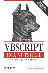 Titelbild: VBScript in a Nutshell 2nd edition 9780596004880