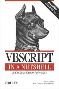 Omslagafbeelding: VBScript in a Nutshell 2nd edition 9780596004880