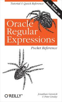 Titelbild: Oracle Regular Expressions Pocket Reference 1st edition 9780596006013
