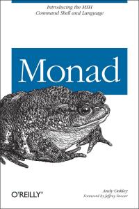 Omslagafbeelding: Monad (AKA PowerShell) 1st edition 9780596100094