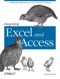 Imagen de portada: Integrating Excel and Access 1st edition 9780596009731
