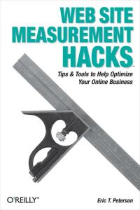 Omslagafbeelding: Web Site Measurement Hacks 1st edition 9780596009885
