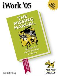 Imagen de portada: iWork '05: The Missing Manual 1st edition 9780596100377