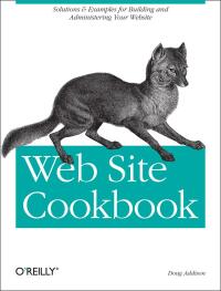 Titelbild: Web Site Cookbook 1st edition 9780596101091