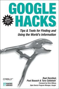 Cover image: Google Hacks 3rd edition 9780596527068
