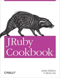 Imagen de portada: JRuby Cookbook 1st edition 9780596519803