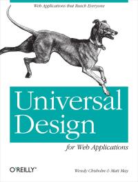 Cover image: Universal Design for Web Applications 1st edition 9780596518738