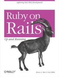 Imagen de portada: Ruby on Rails: Up and Running 1st edition 9780596101329