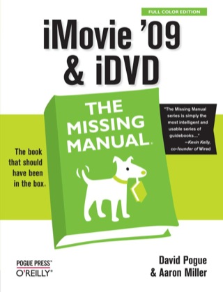 Cover image: iMovie '09 & iDVD: The Missing Manual 1st edition 9780596801410