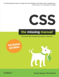 Cover image: CSS: The Missing Manual 2nd edition 9780596802448