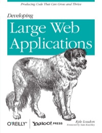 Cover image: Developing Large Web Applications 1st edition 9780596803025