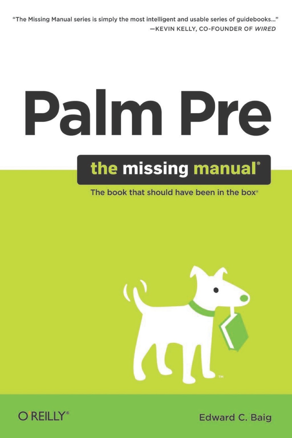 Palm Pre The Missing Manual  1st Edition eBook