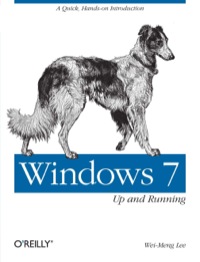 Cover image: Windows 7: Up and Running 1st edition 9780596804046
