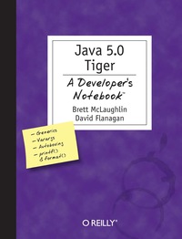 Imagen de portada: Java 5.0 Tiger: A Developer's Notebook 1st edition 9780596007386