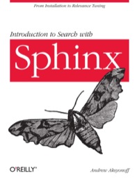 Cover image: Introduction to Search with Sphinx 1st edition 9780596809553