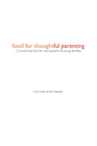 Cover image: Food For Thoughtful Parenting