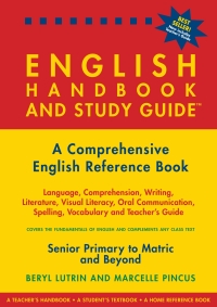 Titelbild: English Handbook and Study Guide - Grades 6 to 12 and Beyond 17th edition 9780620325837