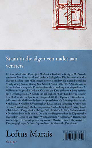Cover image: Staan in die algemeen nader aan vensters 1st edition 9780624047254