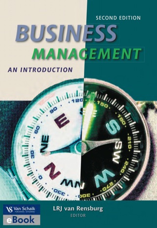 Cover image: Business management - an introduction 2/e 2nd edition 9780627026775