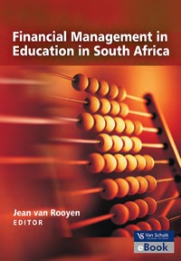 Cover image: Financial management in education in South Africa 1st edition 9780627030611