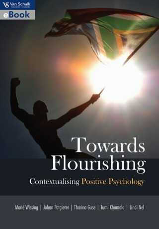 Cover image: Towards flourishing:Contextualising Positive Psychology 1st edition 9780627031359