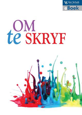 Cover image: Om te skryf 1st edition 9780627029875