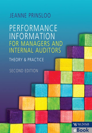 Cover image: Performance information for managers and internal auditors - theory and practice 2/e 2nd edition 9780627035821