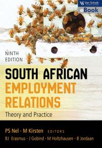 Cover image: South African employment relations - theory and practice 9th edition 9780627037467