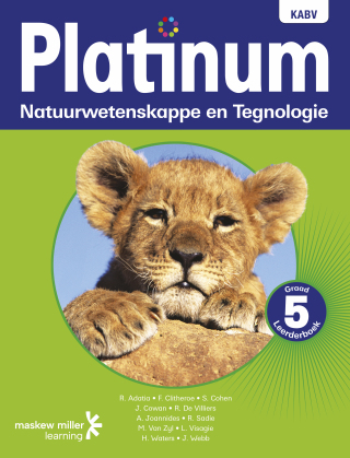Cover image: Platinum Natuurwetenskappe en Tegnologie Graad 5 Leerderboek 1st edition 9780636135598