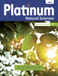 Cover image: Platinum Natural Sciences Grade 7 Learner's Book 1st edition 9780636140899