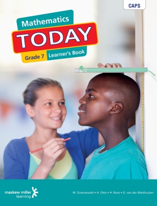 Mathematics Today Grade 7 Learner's Book 1st edition | 9780636143395 ...