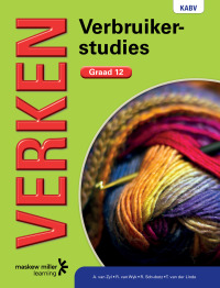 Cover image: Verken Verbruikerstudies Graad 12 Leerderboek 1st edition 9780636142145